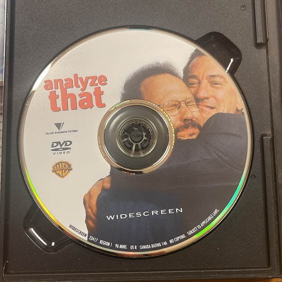 Analyze That dvd with Billy Crystal and Robert De Niro - Picture 4 of 5